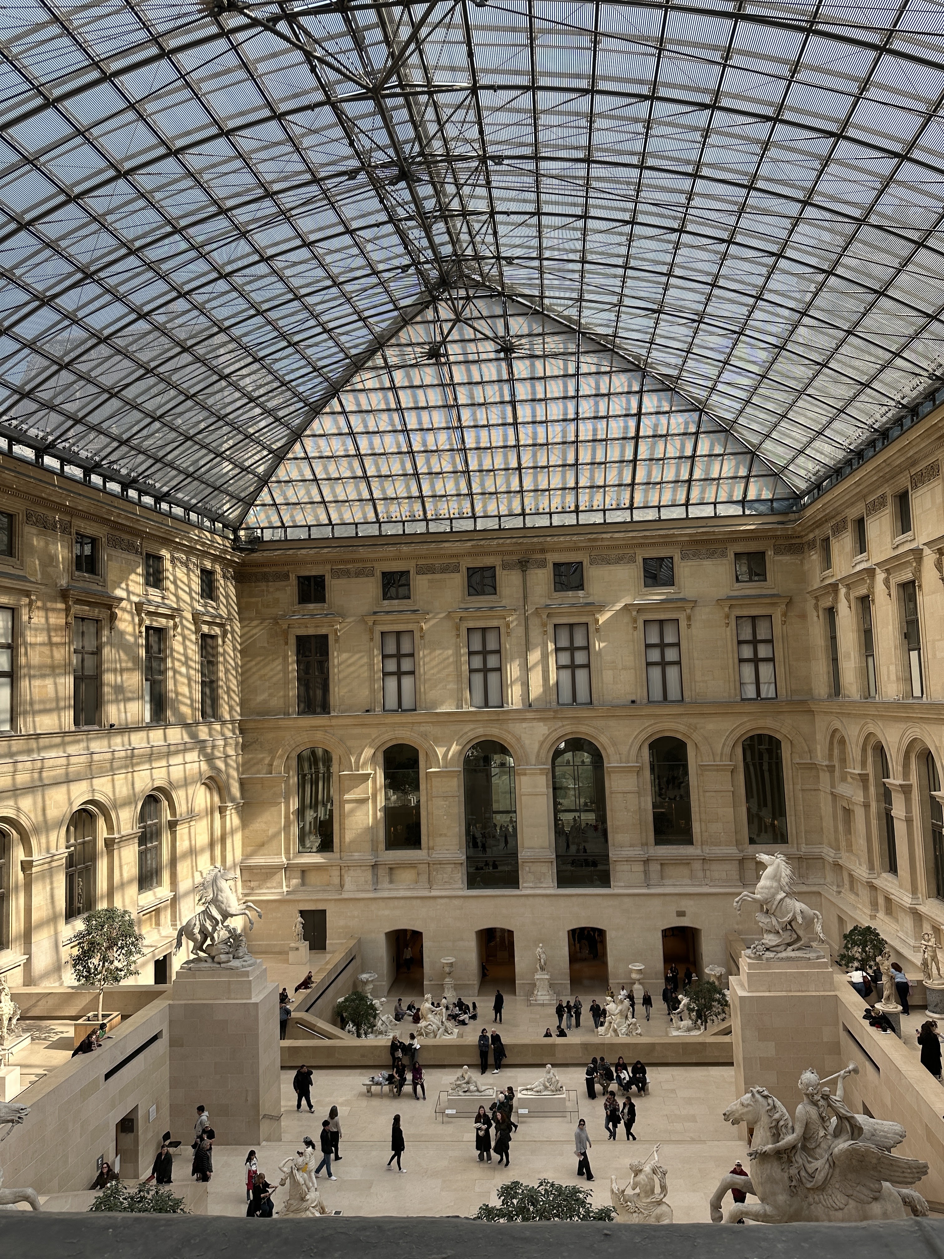 Inside the Louvre